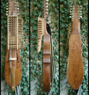 nyckelharpa tude 3/4